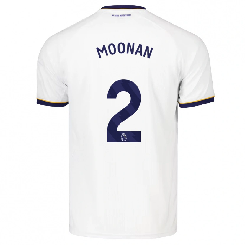 Danxen Mænd Bradley Moonan #2 Midnatsblå Hvid Gul Udebane Spillertrøjer 2026/27 Trøje T-Shirt