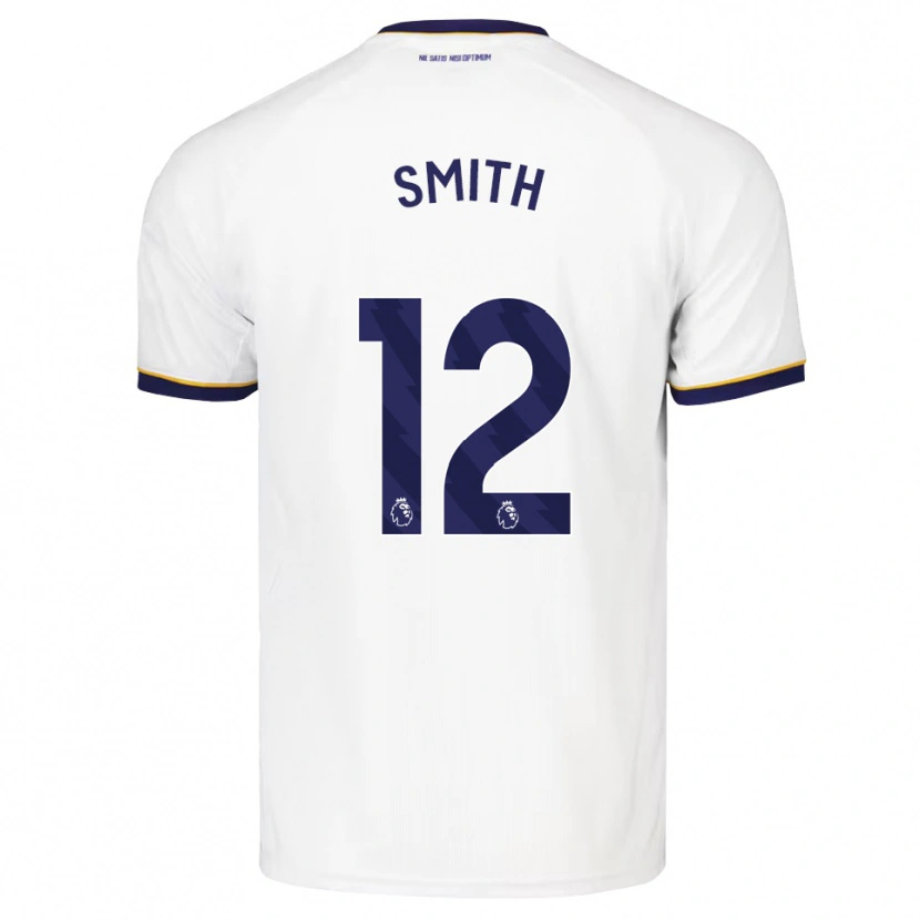 Danxen Mænd Lewis Smith #12 Midnatsblå Hvid Gul Udebane Spillertrøjer 2026/27 Trøje T-Shirt