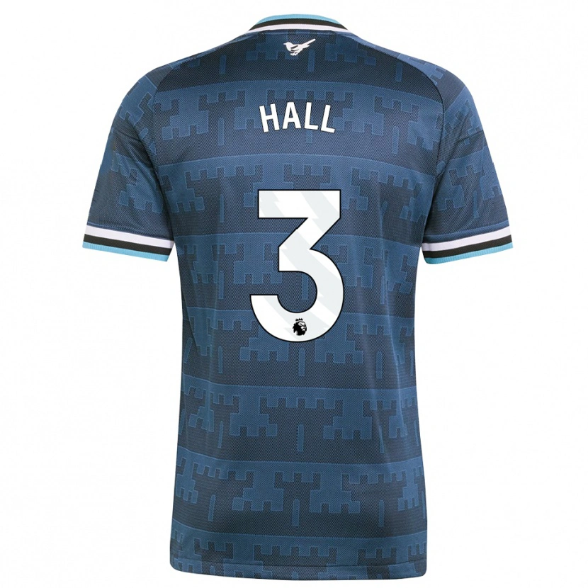 Danxen Mænd Lewis Hall #3 Gul Sort Blå Udebane Spillertrøjer 2026/27 Trøje T-Shirt