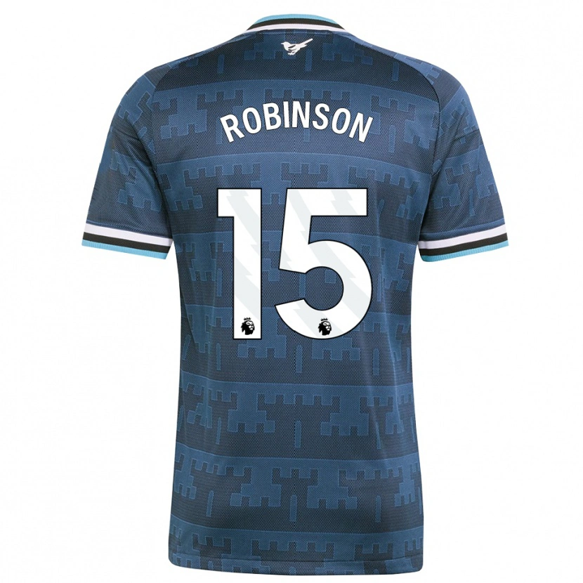 Danxen Mænd Charlie Robinson #15 Gul Sort Blå Udebane Spillertrøjer 2026/27 Trøje T-Shirt