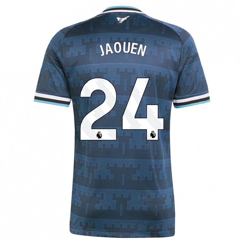 Danxen Mænd Ewen Jaouen #24 Gul Sort Blå Udebane Spillertrøjer 2026/27 Trøje T-Shirt
