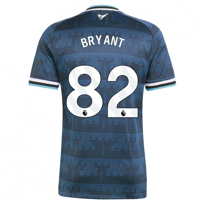Danxen Mænd Thomas Bryant #82 Gul Sort Blå Udebane Spillertrøjer 2026/27 Trøje T-Shirt