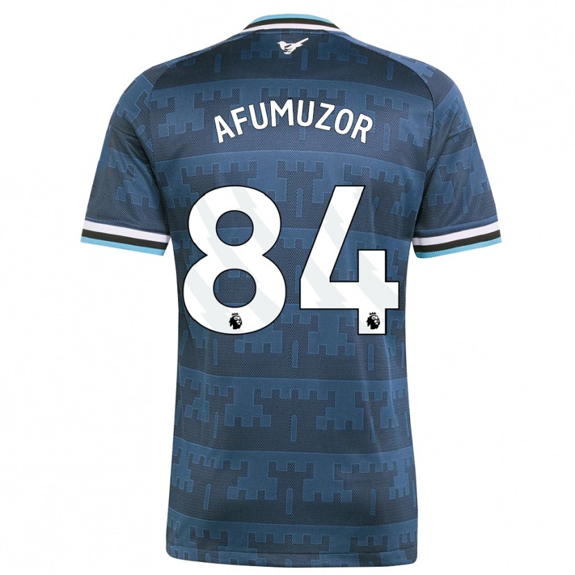 Danxen Mænd Chukwudi Afumuzor #84 Gul Sort Blå Udebane Spillertrøjer 2026/27 Trøje T-Shirt