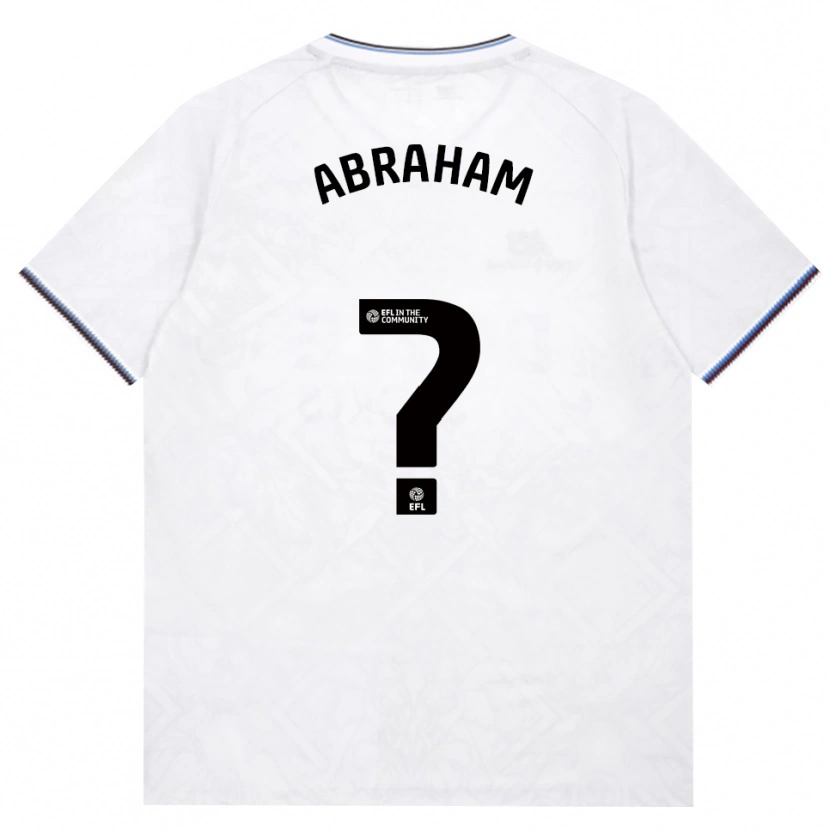 Danxen Mænd Dondre Abraham #0 Vinrød Hvid Udebane Spillertrøjer 2026/27 Trøje T-Shirt