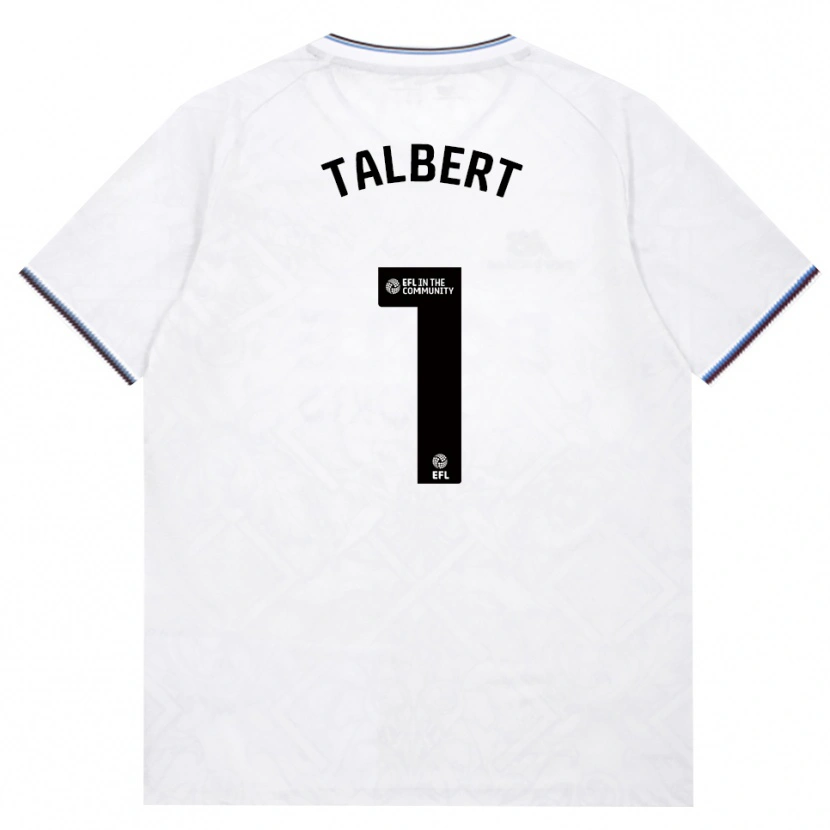 Danxen Mænd Katelin Talbert #1 Vinrød Hvid Udebane Spillertrøjer 2026/27 Trøje T-Shirt