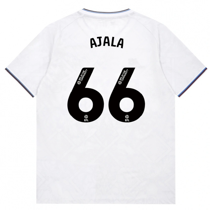 Danxen Mænd Joshua Ajala #66 Vinrød Hvid Udebane Spillertrøjer 2026/27 Trøje T-Shirt
