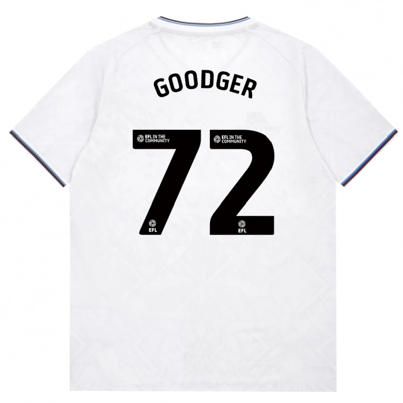 Danxen Mænd Tommy Goodger #72 Vinrød Hvid Udebane Spillertrøjer 2026/27 Trøje T-Shirt