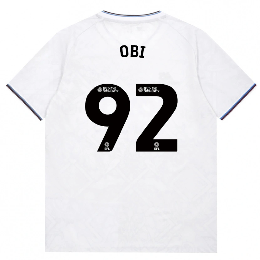 Danxen Mænd Chuk Obi #92 Vinrød Hvid Udebane Spillertrøjer 2026/27 Trøje T-Shirt