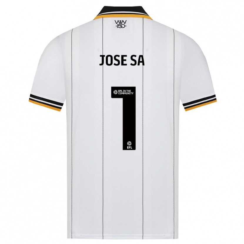 Danxen Mænd José Sá #1 Orange Hvid Sort Udebane Spillertrøjer 2026/27 Trøje T-Shirt