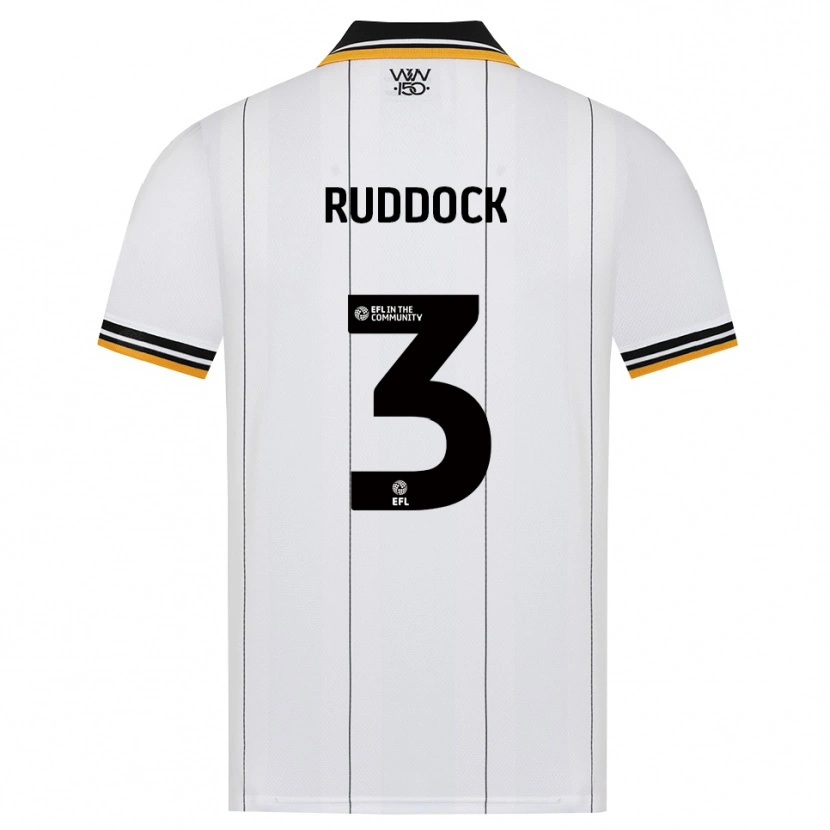 Danxen Mænd Max Nolan-Ruddock #3 Orange Hvid Sort Udebane Spillertrøjer 2026/27 Trøje T-Shirt