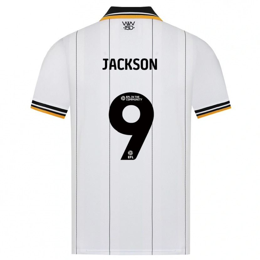 Danxen Mænd Ricky Jackson #9 Orange Hvid Sort Udebane Spillertrøjer 2026/27 Trøje T-Shirt