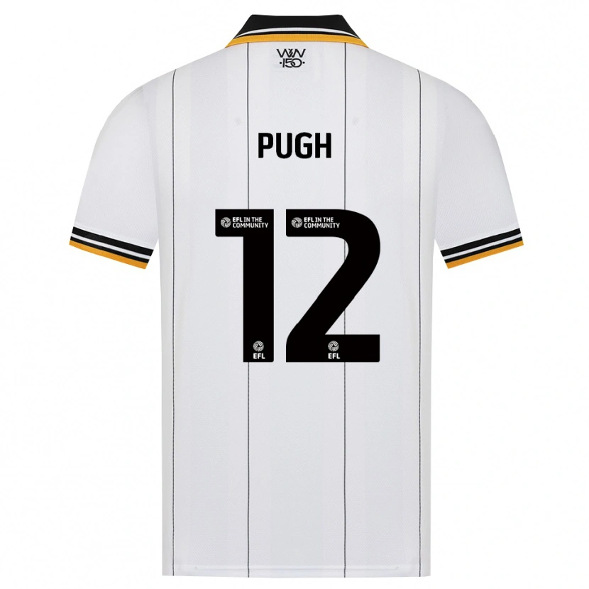 Danxen Mænd Caden Pugh #12 Orange Hvid Sort Udebane Spillertrøjer 2026/27 Trøje T-Shirt