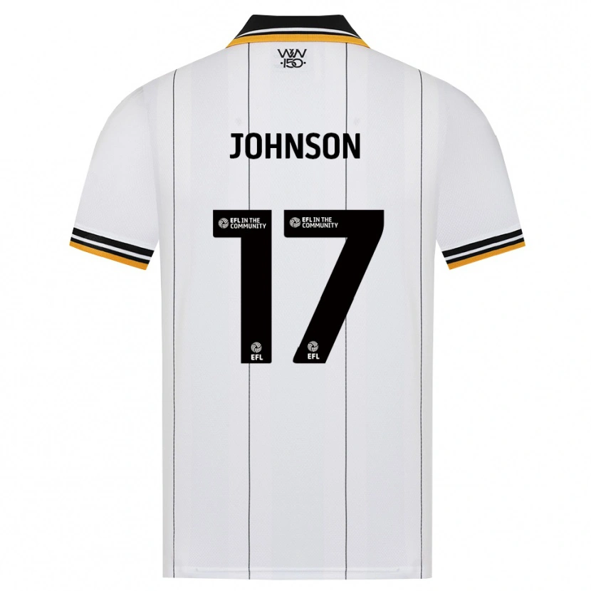 Danxen Mænd Katie Johnson #17 Orange Hvid Sort Udebane Spillertrøjer 2026/27 Trøje T-Shirt