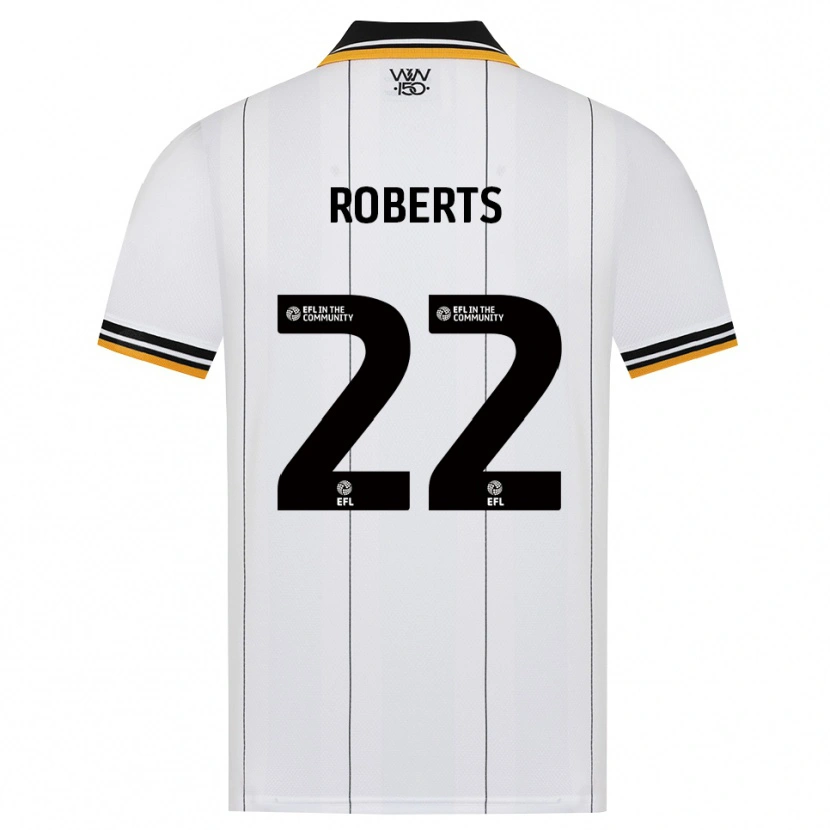 Danxen Mænd Beth Roberts #22 Orange Hvid Sort Udebane Spillertrøjer 2026/27 Trøje T-Shirt