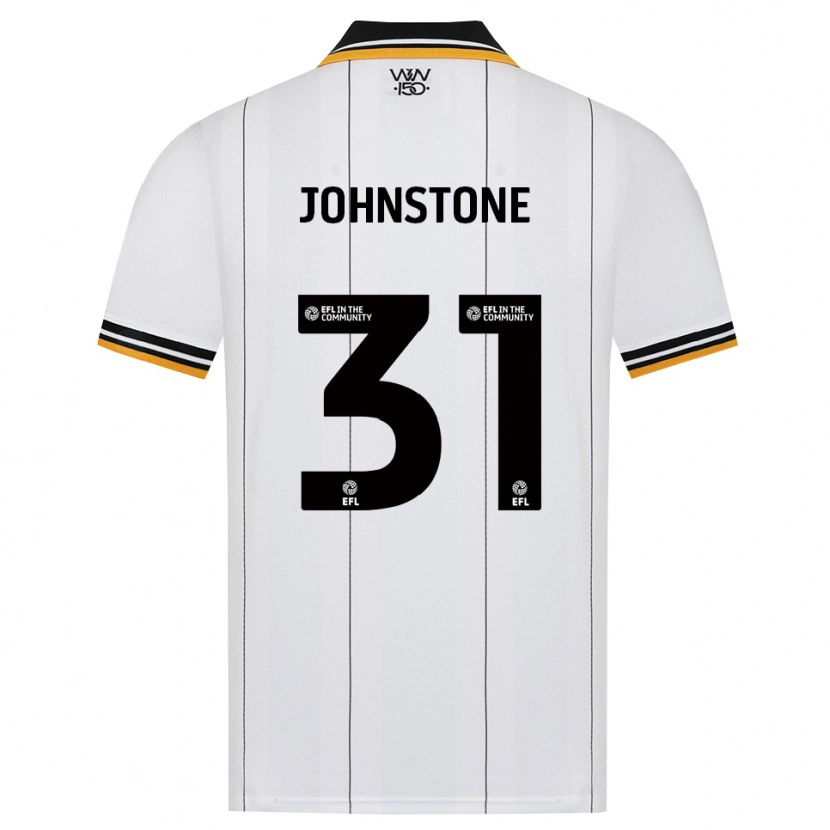 Danxen Mænd Sam Johnstone #31 Orange Hvid Sort Udebane Spillertrøjer 2026/27 Trøje T-Shirt