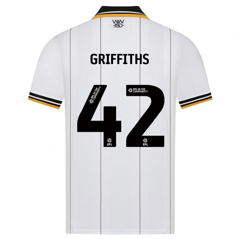 Danxen Mænd Harvey Griffiths #42 Orange Hvid Sort Udebane Spillertrøjer 2026/27 Trøje T-Shirt