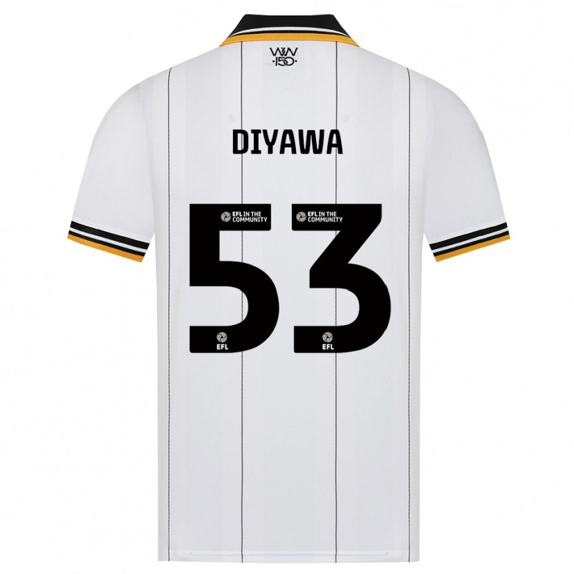 Danxen Mænd Aaron Keto Diyawa #53 Orange Hvid Sort Udebane Spillertrøjer 2026/27 Trøje T-Shirt