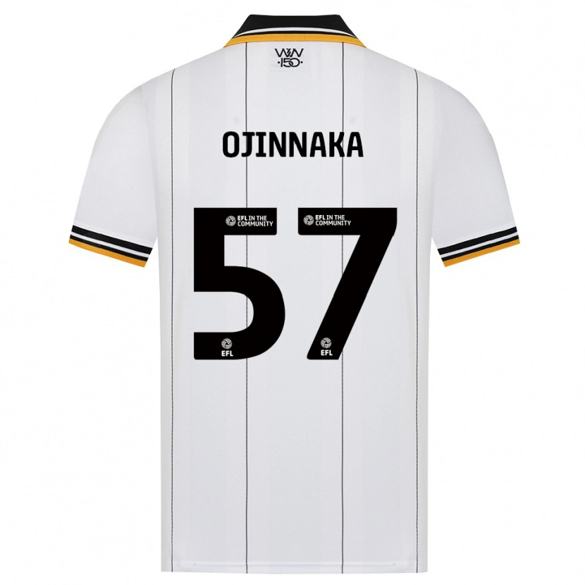 Danxen Mænd Temple Ojinnaka #57 Orange Hvid Sort Udebane Spillertrøjer 2026/27 Trøje T-Shirt