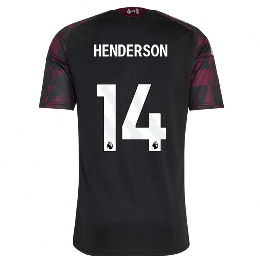 Danxen Mænd Henderson #14 Sort Hvid Lilla Tredje Sæt Spillertrøjer 2026/27 Trøje T-Shirt