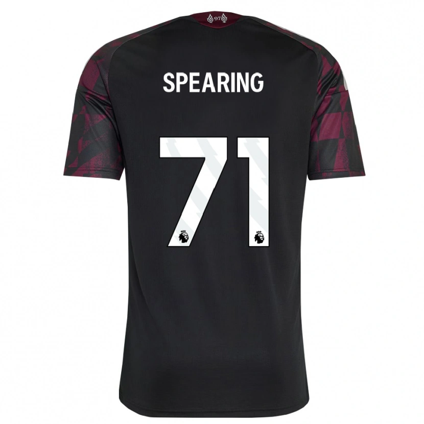 Danxen Mænd Jay Spearing #71 Sort Hvid Lilla Tredje Sæt Spillertrøjer 2026/27 Trøje T-Shirt