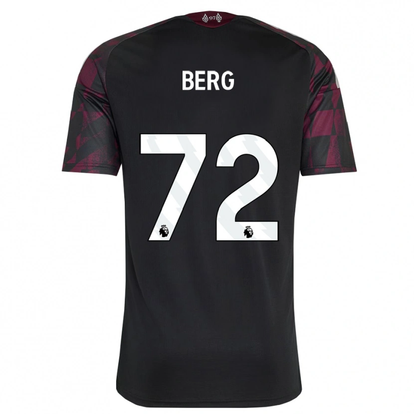 Danxen Mænd Sepp Van Den Berg #72 Sort Hvid Lilla Tredje Sæt Spillertrøjer 2026/27 Trøje T-Shirt