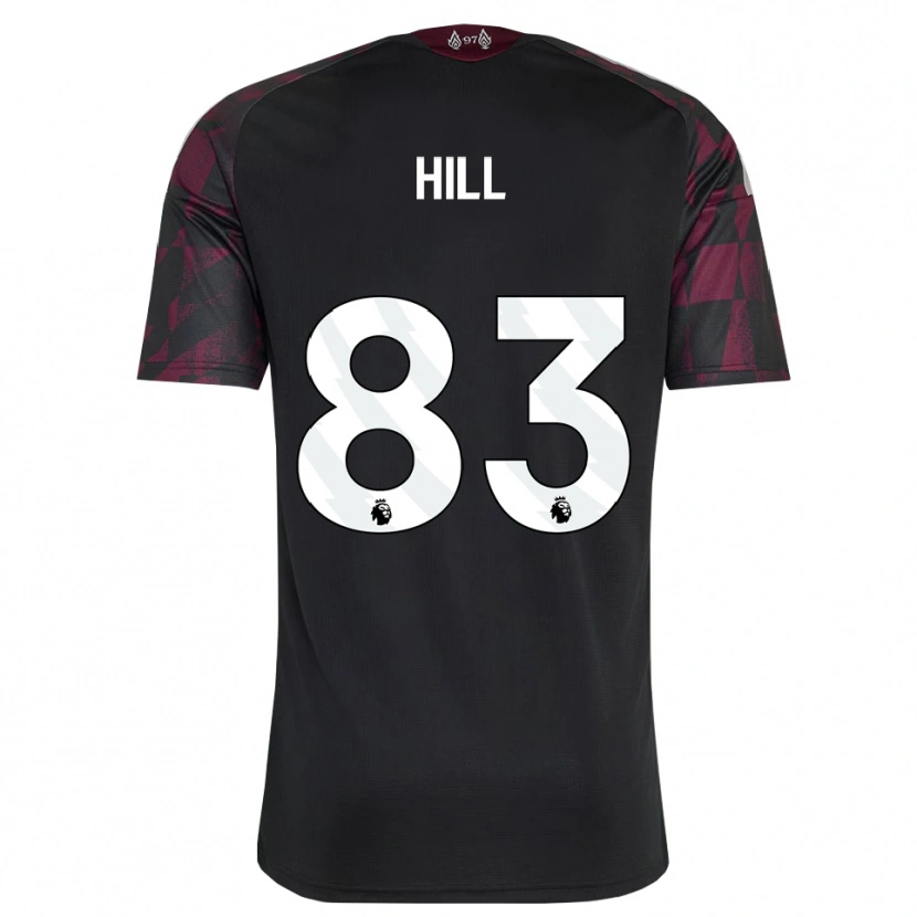 Danxen Mænd Thomas Hill #83 Sort Hvid Lilla Tredje Sæt Spillertrøjer 2026/27 Trøje T-Shirt