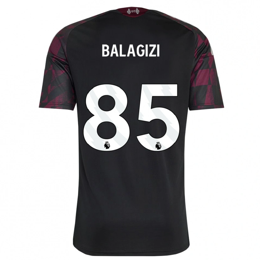 Danxen Mænd James Balagizi #85 Sort Hvid Lilla Tredje Sæt Spillertrøjer 2026/27 Trøje T-Shirt
