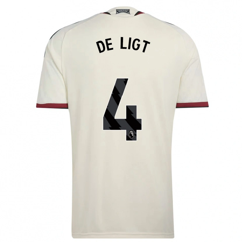 Danxen Mænd Matthijs De Ligt #4 Beige Sort Rød Tredje Sæt Spillertrøjer 2026/27 Trøje T-Shirt