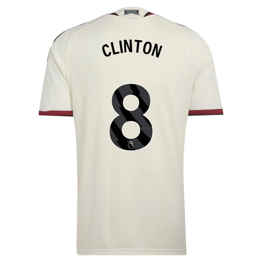 Danxen Mænd Grace Clinton #8 Beige Sort Rød Tredje Sæt Spillertrøjer 2026/27 Trøje T-Shirt