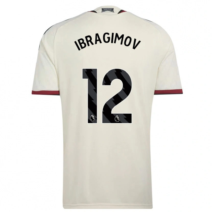 Danxen Mænd Gazi Ibragimov #12 Beige Sort Rød Tredje Sæt Spillertrøjer 2026/27 Trøje T-Shirt