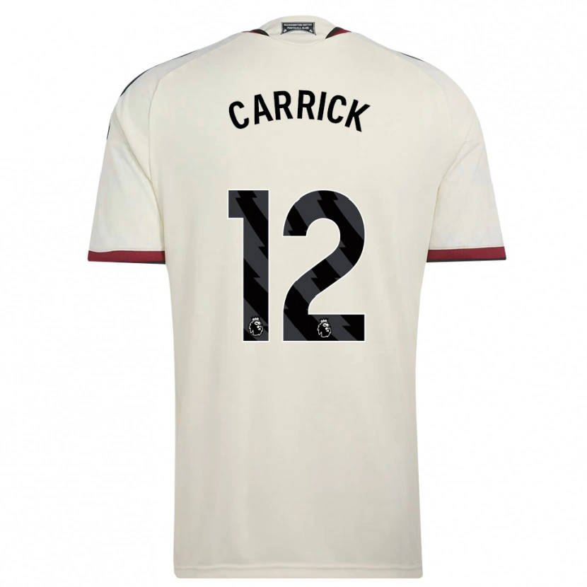 Danxen Mænd Jacey Carrick #12 Beige Sort Rød Tredje Sæt Spillertrøjer 2026/27 Trøje T-Shirt