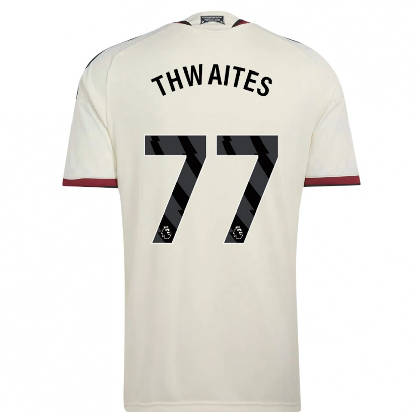 Danxen Mænd Jim Thwaites #77 Beige Sort Rød Tredje Sæt Spillertrøjer 2026/27 Trøje T-Shirt
