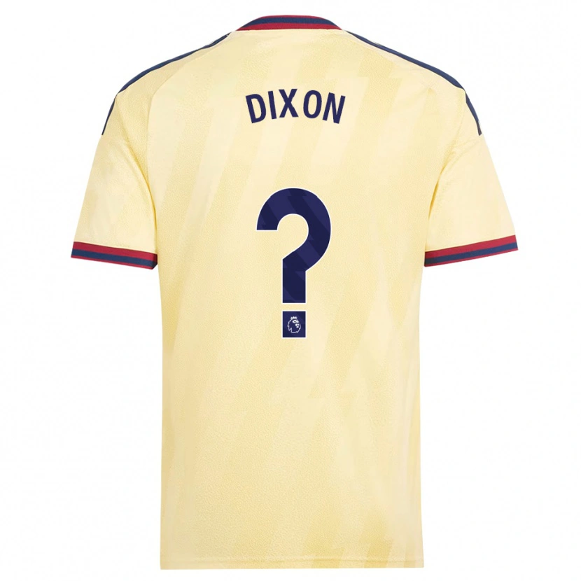 Danxen Mænd Danny Dixon #0 Lys Gul Midnatsblå Tredje Sæt Spillertrøjer 2026/27 Trøje T-Shirt