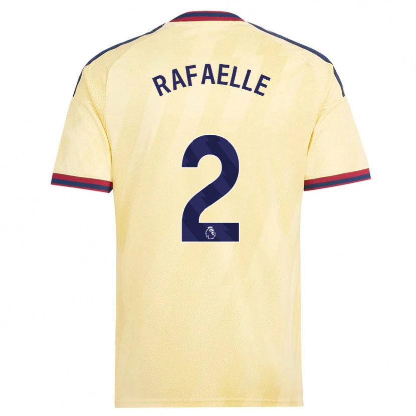 Danxen Mænd Rafaelle Souza #2 Lys Gul Midnatsblå Tredje Sæt Spillertrøjer 2026/27 Trøje T-Shirt