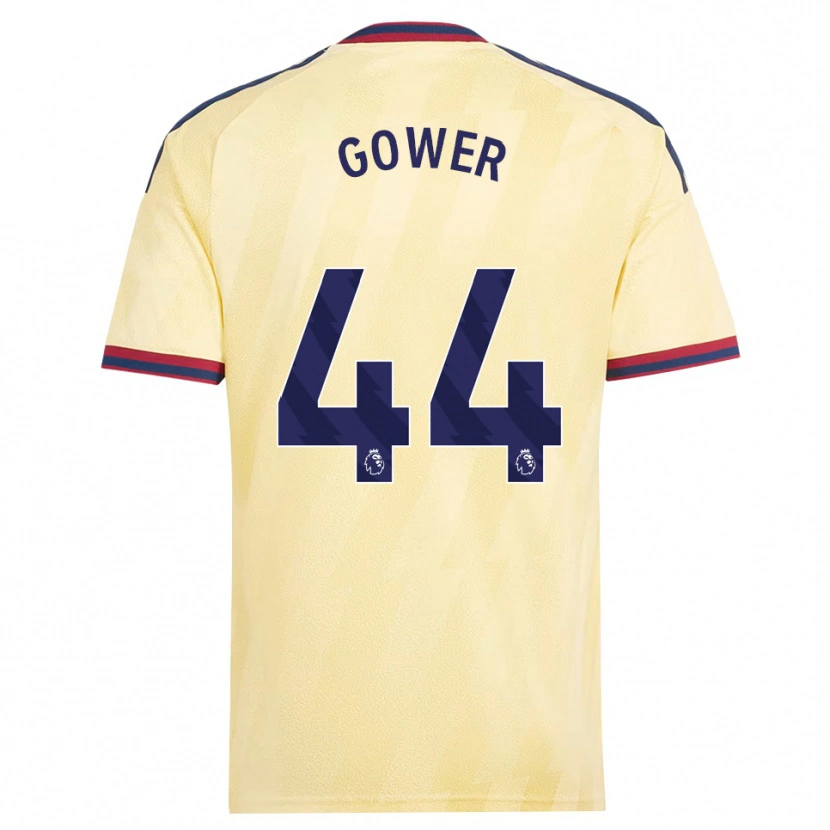 Danxen Mænd Jimi Gower #44 Lys Gul Midnatsblå Tredje Sæt Spillertrøjer 2026/27 Trøje T-Shirt