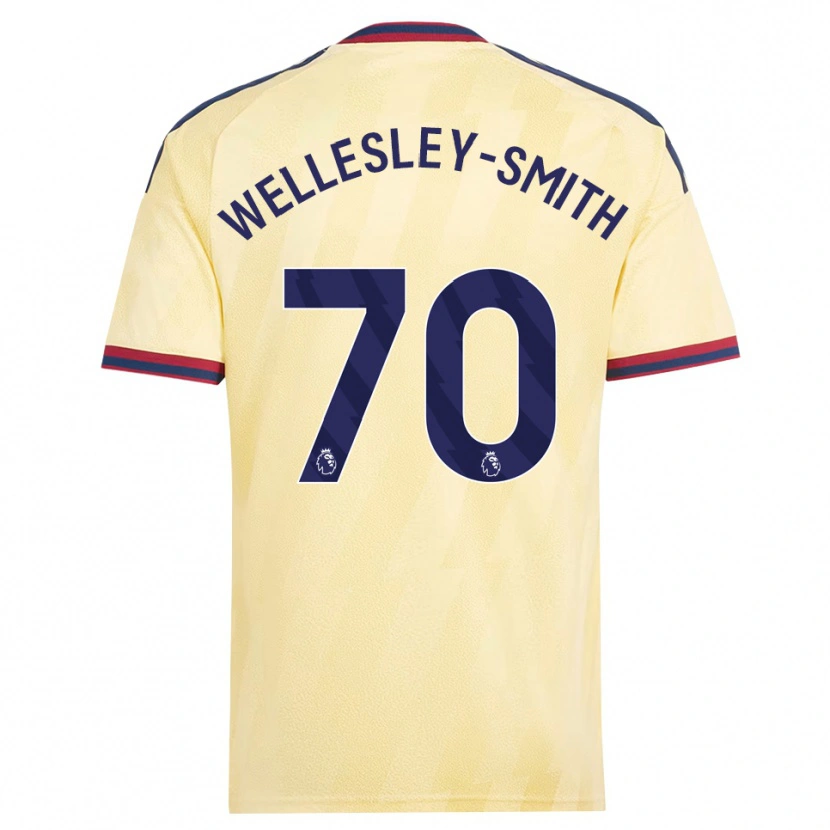 Danxen Mænd Cecily Wellesley-Smith #70 Lys Gul Midnatsblå Tredje Sæt Spillertrøjer 2026/27 Trøje T-Shirt