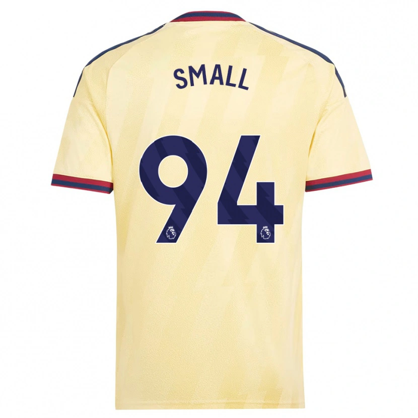 Danxen Mænd Coby Small #94 Lys Gul Midnatsblå Tredje Sæt Spillertrøjer 2026/27 Trøje T-Shirt