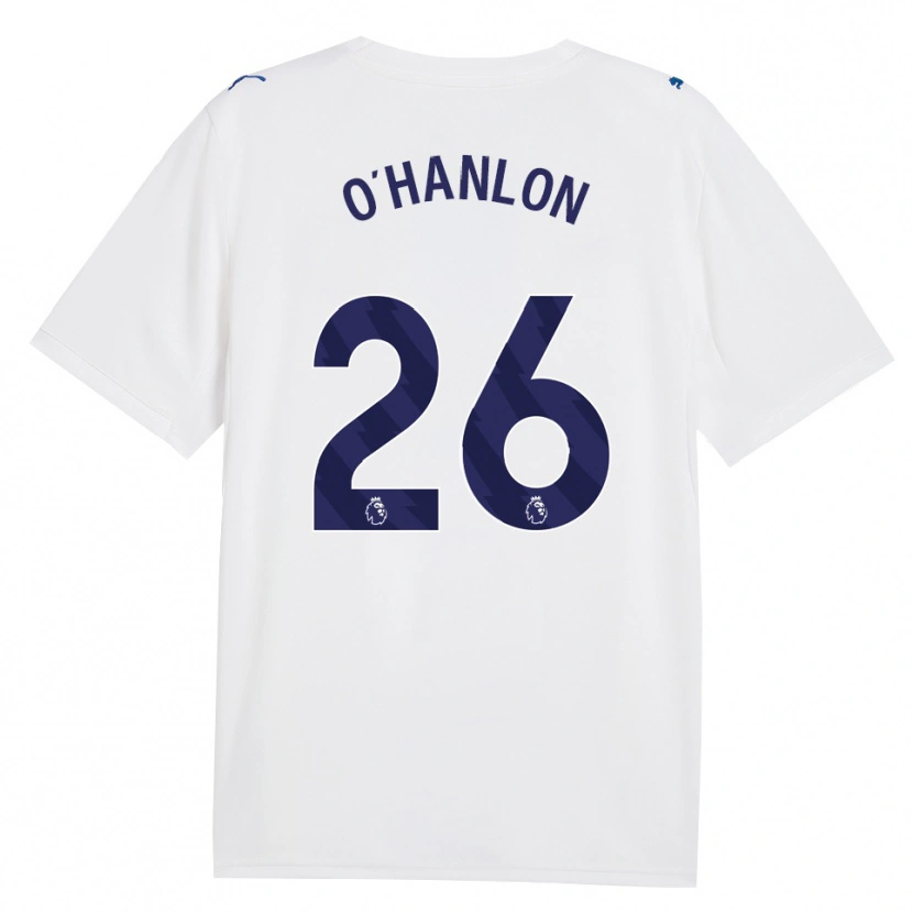 Danxen Mænd Tara O'hanlon #26 Marine Hvid Tredje Sæt Spillertrøjer 2026/27 Trøje T-Shirt