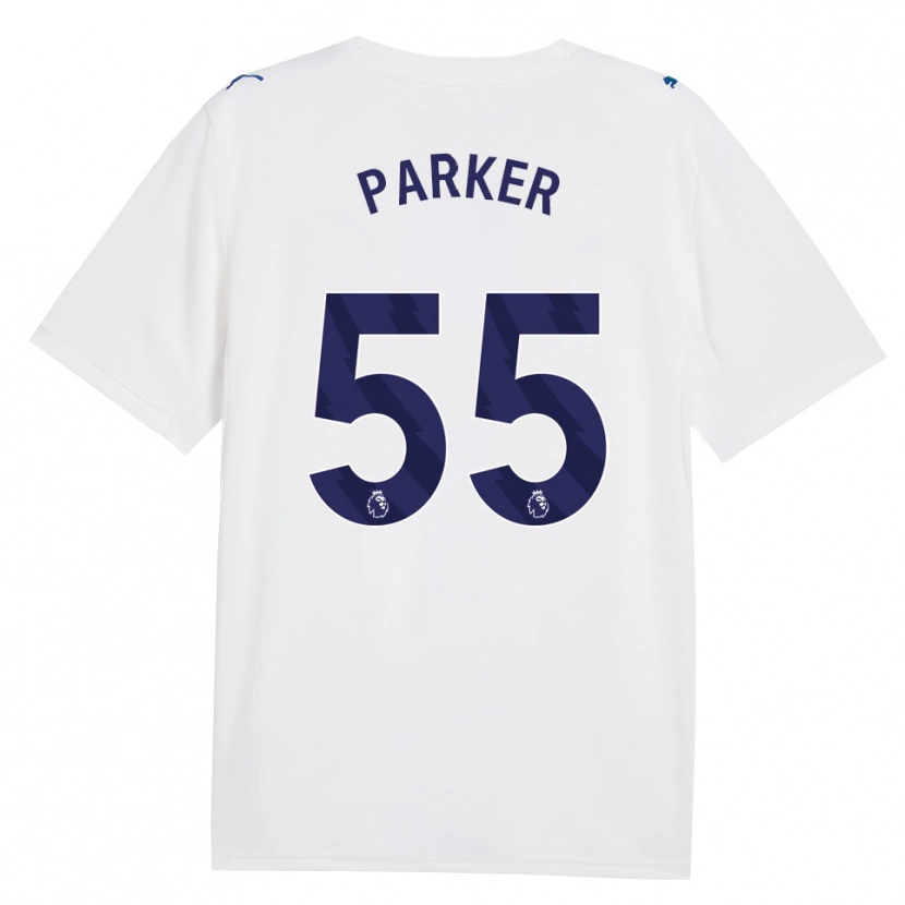 Danxen Mænd Harrison Parker #55 Marine Hvid Tredje Sæt Spillertrøjer 2026/27 Trøje T-Shirt