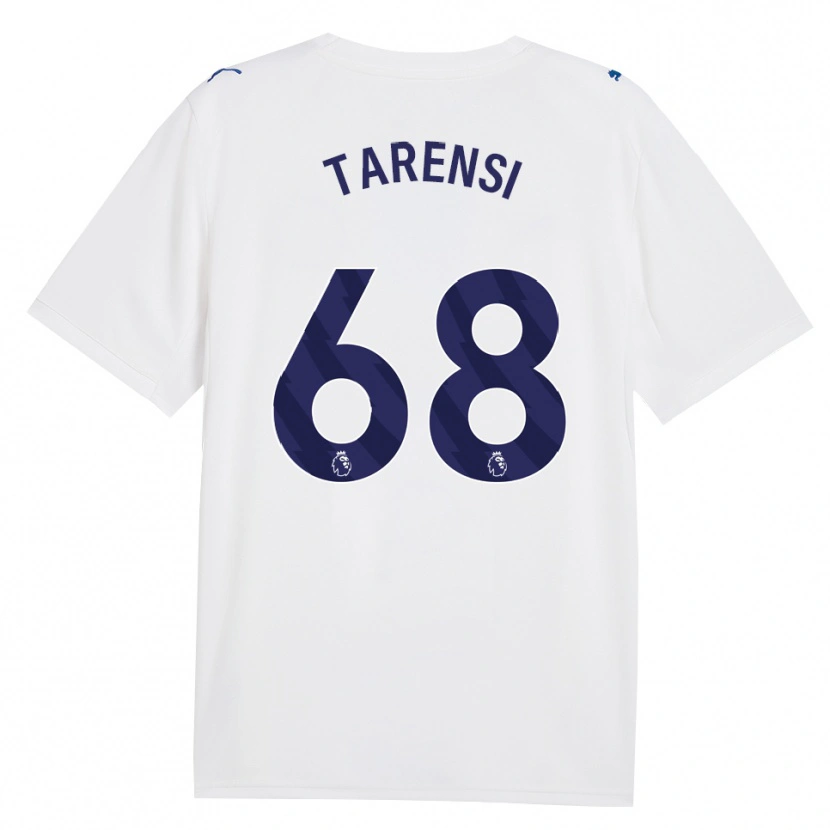 Danxen Mænd Oscar Tarensi #68 Marine Hvid Tredje Sæt Spillertrøjer 2026/27 Trøje T-Shirt