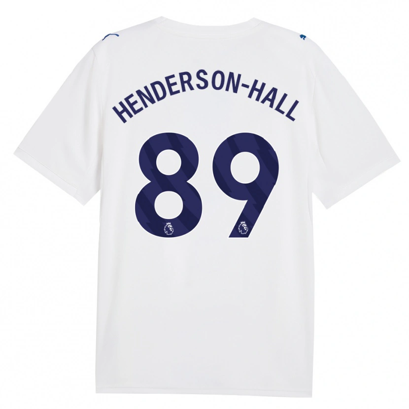 Danxen Mænd Matty Henderson-Hall #89 Marine Hvid Tredje Sæt Spillertrøjer 2026/27 Trøje T-Shirt