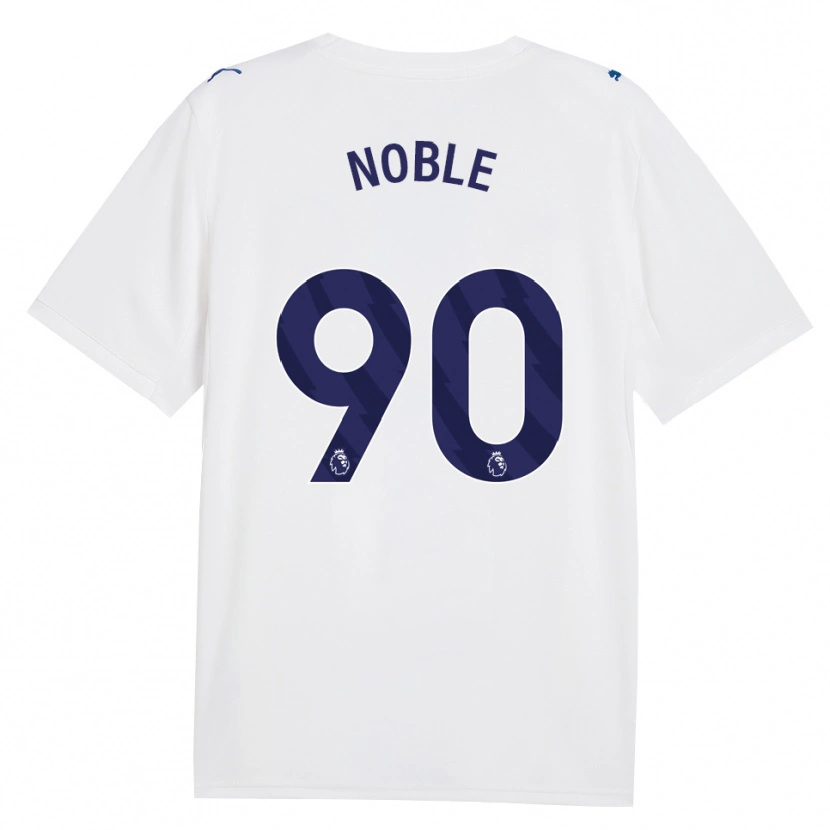 Danxen Mænd Kian Noble #90 Marine Hvid Tredje Sæt Spillertrøjer 2026/27 Trøje T-Shirt