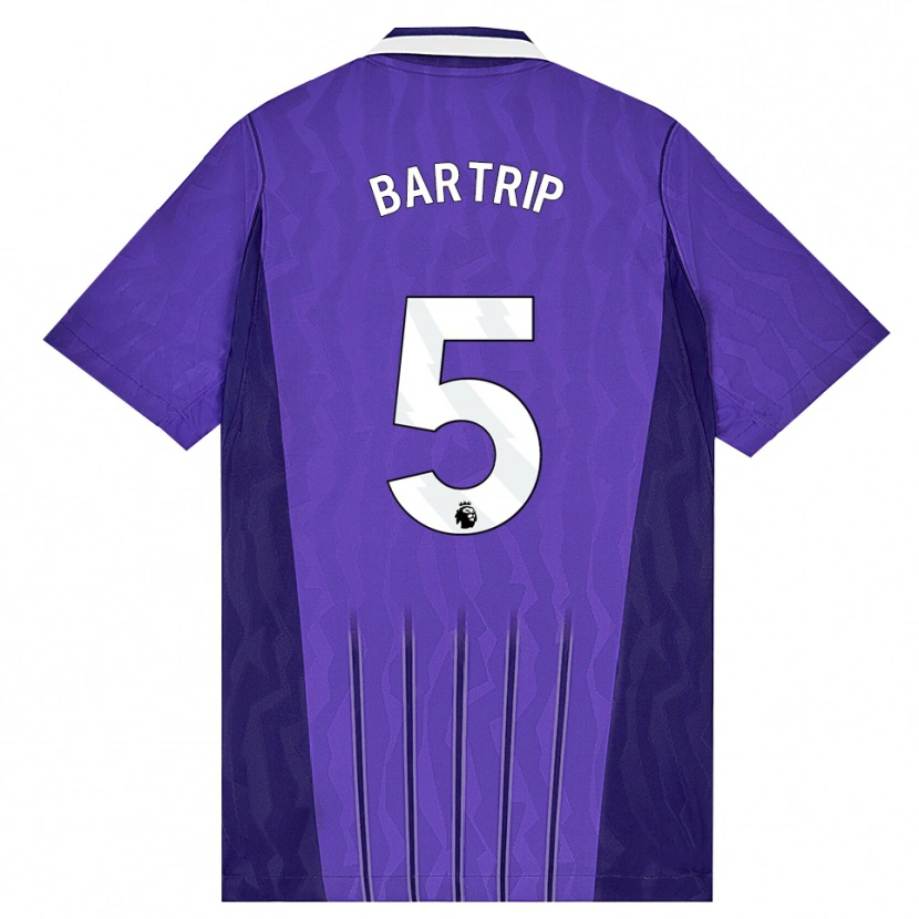 Danxen Mænd Molly Bartrip #5 Lilla Hvid Tredje Sæt Spillertrøjer 2026/27 Trøje T-Shirt