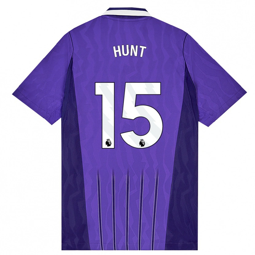 Danxen Mænd Clare Hunt #15 Lilla Hvid Tredje Sæt Spillertrøjer 2026/27 Trøje T-Shirt
