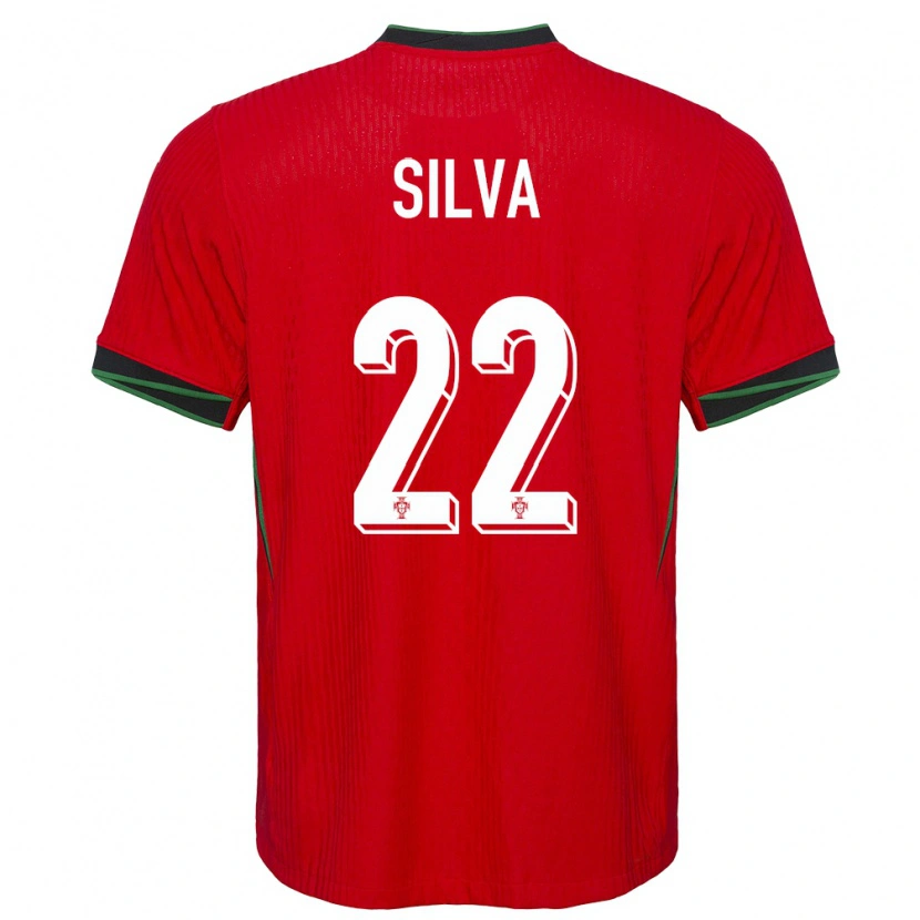 Danxen Børn Portugal Rui Silva #22 Rød Hjemmebane Spillertrøjer 24-26 Trøje T-Shirt