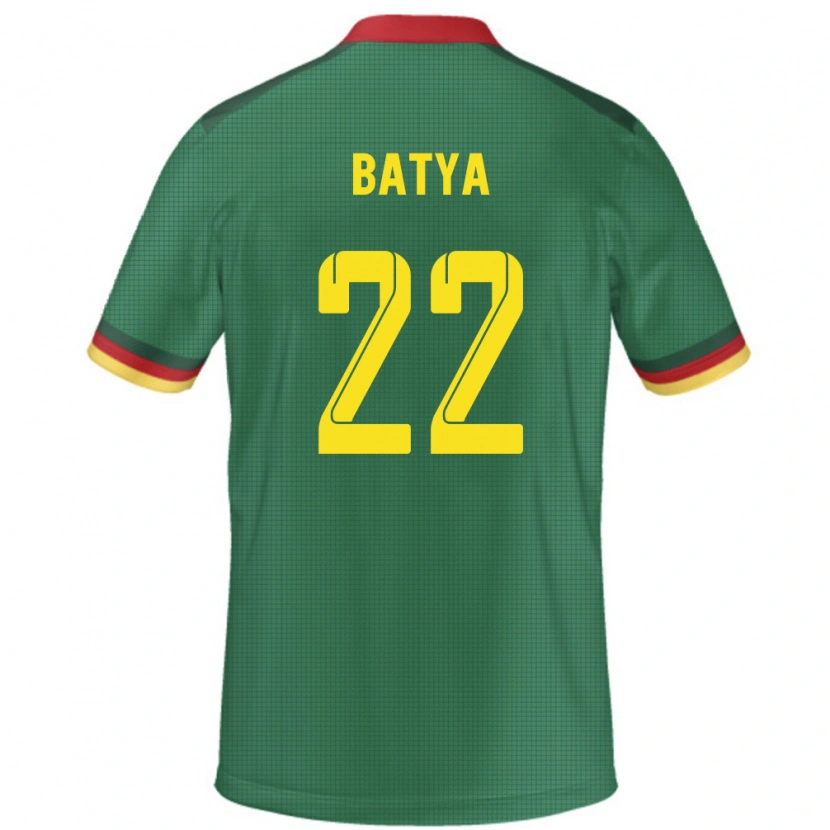 Danxen Børn Cameroun Michaela Batya #22 Grøn Hjemmebane Spillertrøjer 24-26 Trøje T-Shirt