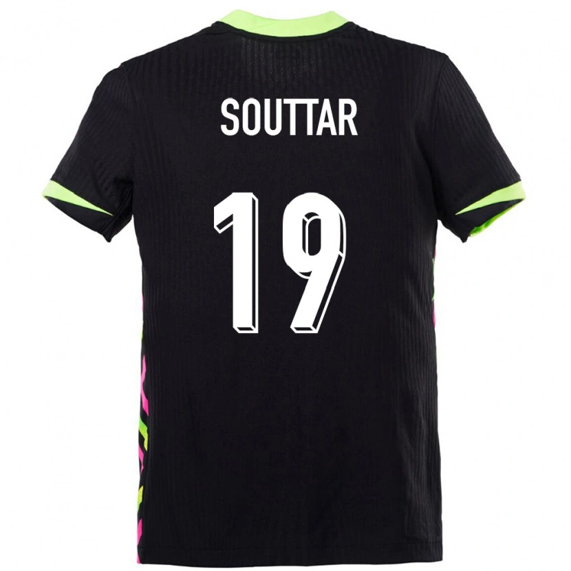 Danxen Børn Australien Harry Souttar #19 Mørkeblå Udebane Spillertrøjer 24-26 Trøje T-Shirt