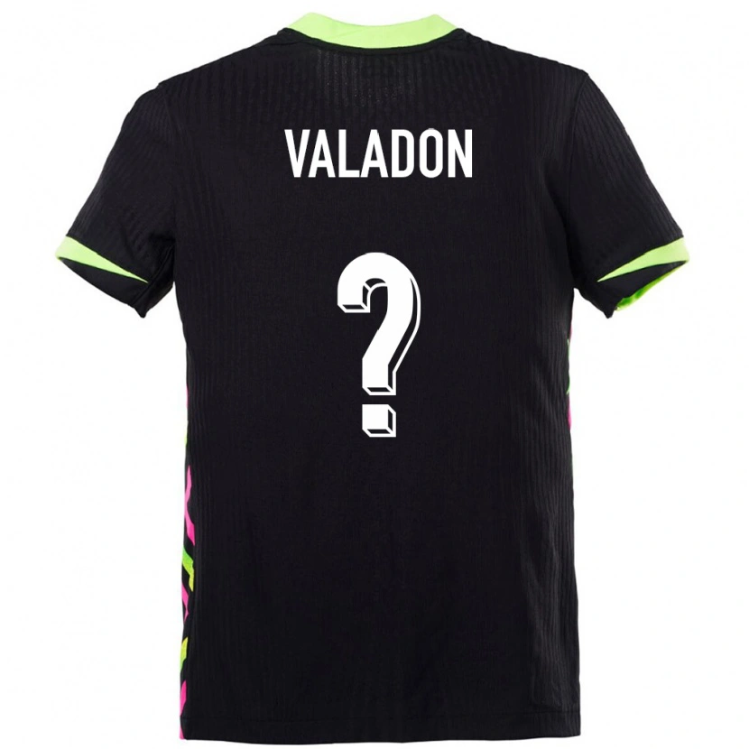 Danxen Børn Australien Jordi Valadon #0 Mørkeblå Udebane Spillertrøjer 24-26 Trøje T-Shirt