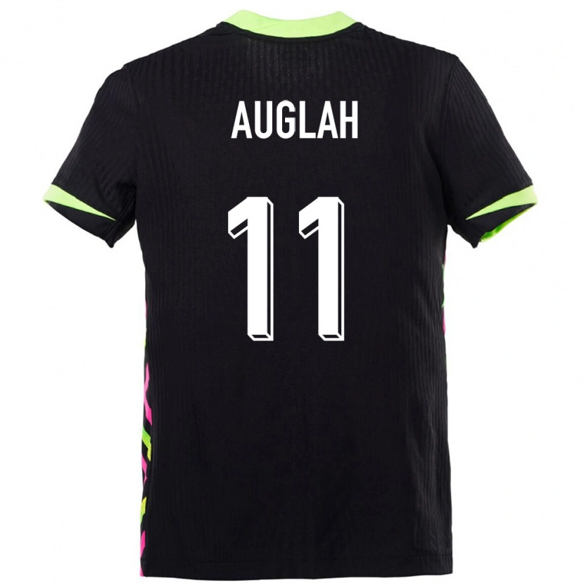 Danxen Børn Australien Ali Auglah #11 Mørkeblå Udebane Spillertrøjer 24-26 Trøje T-Shirt