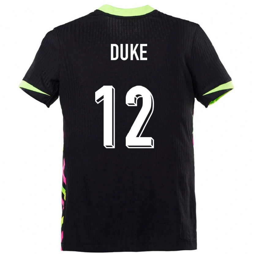 Danxen Børn Australien Mitch Duke #12 Mørkeblå Udebane Spillertrøjer 24-26 Trøje T-Shirt